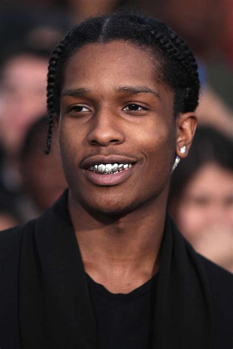 asap rocky no braids.